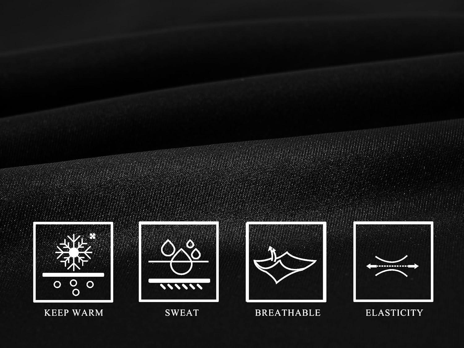 imageMoFiz Mens Tracksuit Jogging Sports Sweatsuit Comfortable Outfits Casual Athletic Pants Full zip Jacket 2 PieceBlack