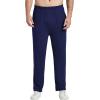 JINSHI Mens Pajama Pants Soft Modal Pajama Bottoms Loose Long Pj Pant Thin Sleepwear Lounge Pants with Pockets 2 Pack(R-black/Navy Blue/Light Grey)