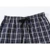 MoFiz Mens Cotton Pajama Pants Lightweight Lounge Sleep Plaid Bottoms with Pockets Drawstring(Plaid 30)