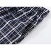 MoFiz Mens Cotton Pajama Pants Lightweight Lounge Sleep Plaid Bottoms with Pockets Drawstring(Plaid 30)