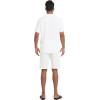 MoFiz Men’s Linen Sets 2 Pieces Summer Vacation Party Beach Outfits Short Sleeve Button Down Shirts and Pants Set(B-white)