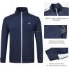 MoFiz Mens Tracksuit Jogging Sports Sweatsuit Comfortable Outfits Casual Athletic Pants Full zip Jacket 2 Piece(2024-a-navy)