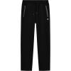 MoFiz Mens Tracksuit Jogging Sports Sweatsuit Comfortable Outfits Casual Athletic Pants Full zip Jacket 2 Piece(Black)