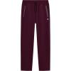 MoFiz Mens Tracksuit Jogging Sports Sweatsuit Comfortable Outfits Casual Athletic Pants Full zip Jacket 2 Piece(Dark Red)