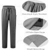 MoFiz Mens Tracksuit Jogging Sports Sweatsuit Comfortable Outfits Casual Athletic Pants Full zip Jacket 2 Piece(Deep Grey)