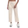 MoFiz Women’s Linen Pants Casual Lightweight Lounge Pants Cotton Linen Travel Beach Summer Pants with Pockets Khaki M