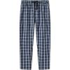 MoFiz Mens Cotton Pajama Pants Lightweight Lounge Sleep Plaid Bottoms with Pockets Drawstring(Plaid 30)