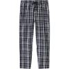 MoFiz Mens Cotton Pajama Pants Lightweight Lounge Sleep Plaid Bottoms with Pockets Drawstring(Plaid 31)