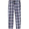 MoFiz Mens Cotton Pajama Pants Lightweight Lounge Sleep Plaid Bottoms with Pockets Drawstring(Plaid 51)