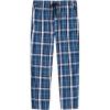 MoFiz Mens Cotton Pajama Pants Lightweight Lounge Sleep Plaid Bottoms with Pockets Drawstring(Plaid 52)