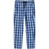 MoFiz Mens Cotton Pajama Pants Lightweight Lounge Sleep Plaid Bottoms with Pockets Drawstring(Plaid 53)