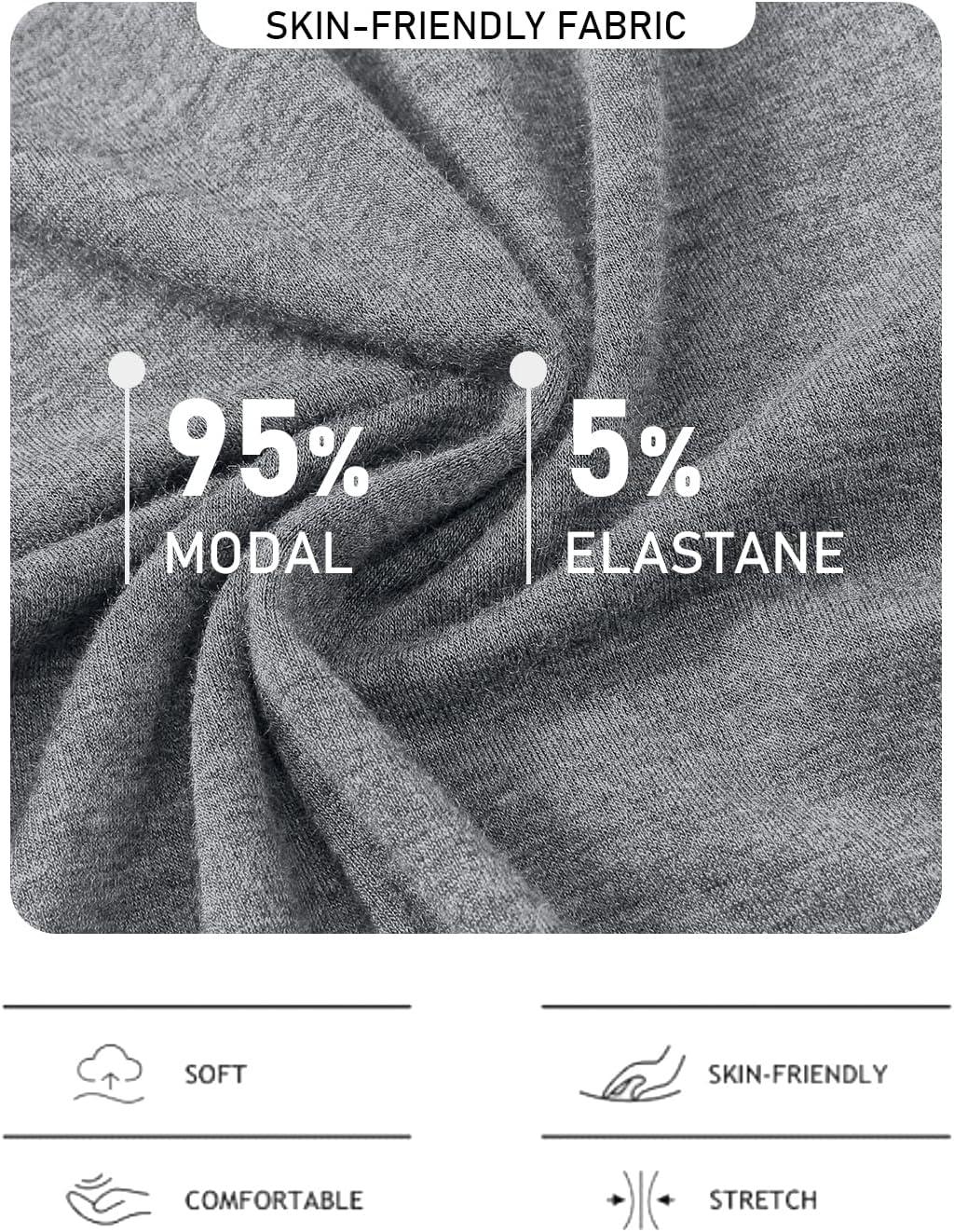 imageJINSHI Womens Pajama Pants with Pockets Soft Comfortable Lightweight Elastic Drawstring Modal Pajama Bottoms Lounge PantsY02light GreyNavy Blue