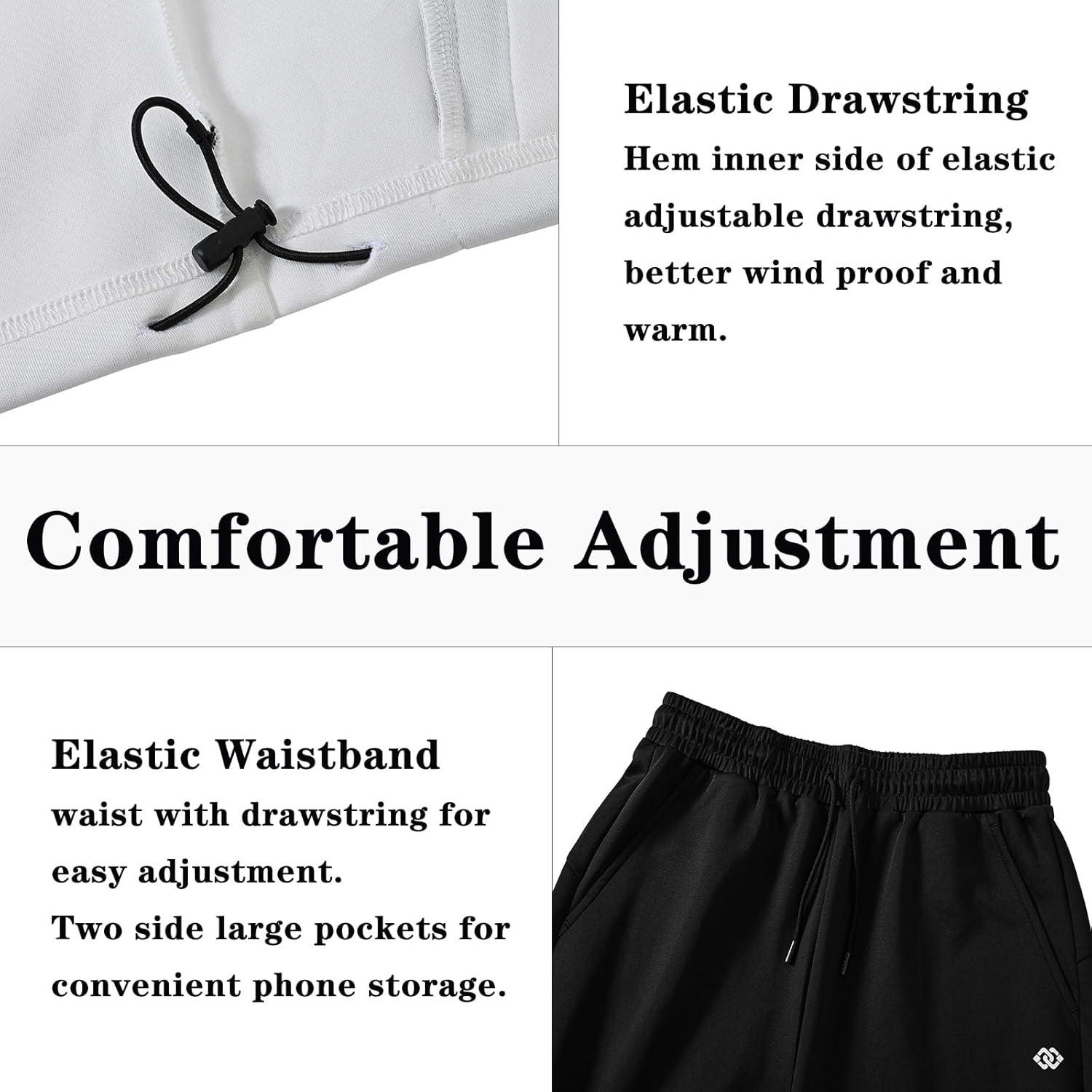 imageMoFiz Mens Tracksuits Sweatsuits for Men Athletic Set 2 Piece Track Suits Jogging Casual Warm Up Full Zip Running Sports01whiteblack