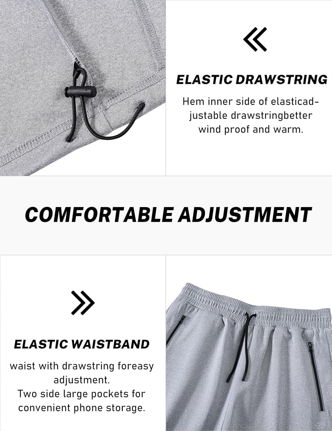 imageMoFiz Mens Tracksuits for Men Athletic Sweatsuits Set 2 Piece Track Suits Jogging Casual Warm Up Full Zip Running SportsA04light Grey