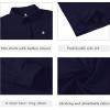 AIRIKE Golf Polo Shirts for Women Long Sleeve Colourful Quick-Dry Workwear & Activewear-Womens Athletic Apparel(Navy)