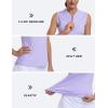 Golf Polo Shirts for Women Slim Fit Woman Sleeveless Sports Shirts Quick Dry Athletic Tank Tops for Tennis Work(Upgrade Light Purple)
