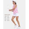 Golf Polo Shirts for Women Slim Fit Woman Sleeveless Sports Shirts Quick Dry Athletic Tank Tops for Tennis Work(Upgrade Rose Plaid)