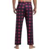 JINSHI Mens Pajama Pants Plaid Modal Pajama Bottoms Loose Long Pj Pant Sleepwear Lounge Pants with Pockets 2 Pack(Plaid B)