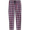 MoFiz Mens Pajama Bottoms Cotton 3 Pack Lounge Pants Set with Pockets Drawstring Plaid Pjs Bottoms Sleepwear with Button Fly(C-3pack Plaid)