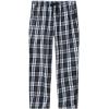 MoFiz Mens Pajama Bottoms Cotton 3 Pack Lounge Pants Set with Pockets Drawstring Plaid Pjs Bottoms Sleepwear with Button Fly(E-3pack Plaid)
