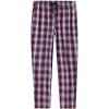 MoFiz Mens Pajama Bottoms Cotton 3 Pack Lounge Pants Set with Pockets Drawstring Plaid Pjs Bottoms Sleepwear with Button Fly(F-3pack Plaid)