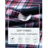 MoFiz Men’s Plaid Pajama Set Long Sleeve, Soft 2-Piece Sleepwear with Pockets | Cozy PJs & Loungewear for Holiday, Christmas(57-pink Plaid)