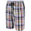 MoFiz Men’s Plaid Pajama Shorts 3-Pack Woven Cotton Sleep & Lounge Shorts, Lightweight PJ Bottoms with Pockets & Button Fly(3 Pack-a)