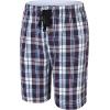 MoFiz Men’s Plaid Pajama Shorts 3-Pack Woven Cotton Sleep & Lounge Shorts, Lightweight PJ Bottoms with Pockets & Button Fly(3 Pack-c)