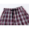 MoFiz Men’s Plaid Pajama Shorts 3-Pack Woven Cotton Sleep & Lounge Shorts, Lightweight PJ Bottoms with Pockets & Button Fly(3 Pack-g)