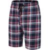 MoFiz Men’s Plaid Pajama Shorts 3-Pack Woven Cotton Sleep & Lounge Shorts, Lightweight PJ Bottoms with Pockets & Button Fly(Plaid-a(polyester))