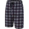 MoFiz Men’s Plaid Pajama Shorts 3-Pack Woven Cotton Sleep & Lounge Shorts, Lightweight PJ Bottoms with Pockets & Button Fly(Plaid-b(polyester))
