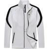 MoFiz Men’s Tracksuits Sweatsuits for Men Athletic Set 2 Piece Track Suits Jogging Casual Warm Up Full Zip Running Sports(01-white+black)
