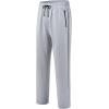 MoFiz Men’s Tracksuits for Men Athletic Sweatsuits Set 2 Piece Track Suits Jogging Casual Warm Up Full Zip Running Sports(A04-light Grey)