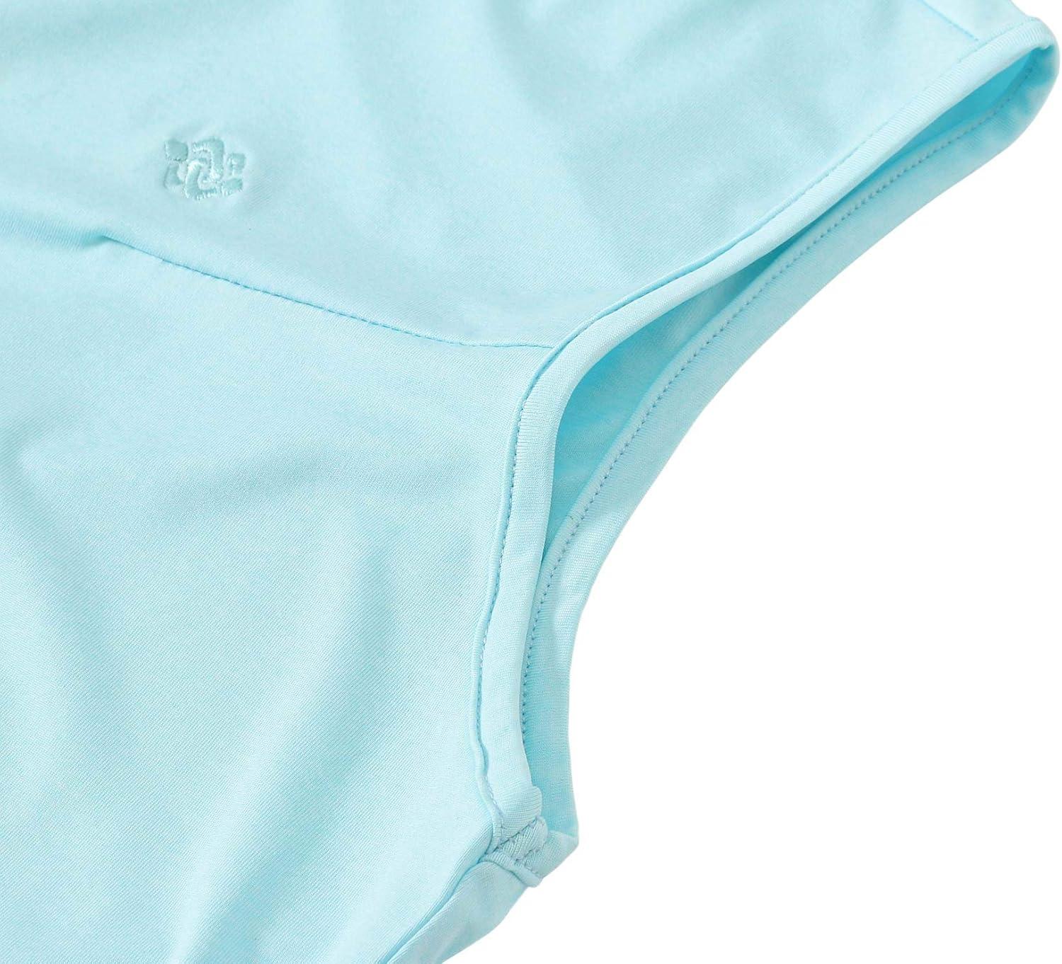 imageAIRIKE Golf Polo Shirts for Women Sleeveless Summer Sports Athletic Fashionable WorkwearQuick Dry Womens Tank TopsDgreen