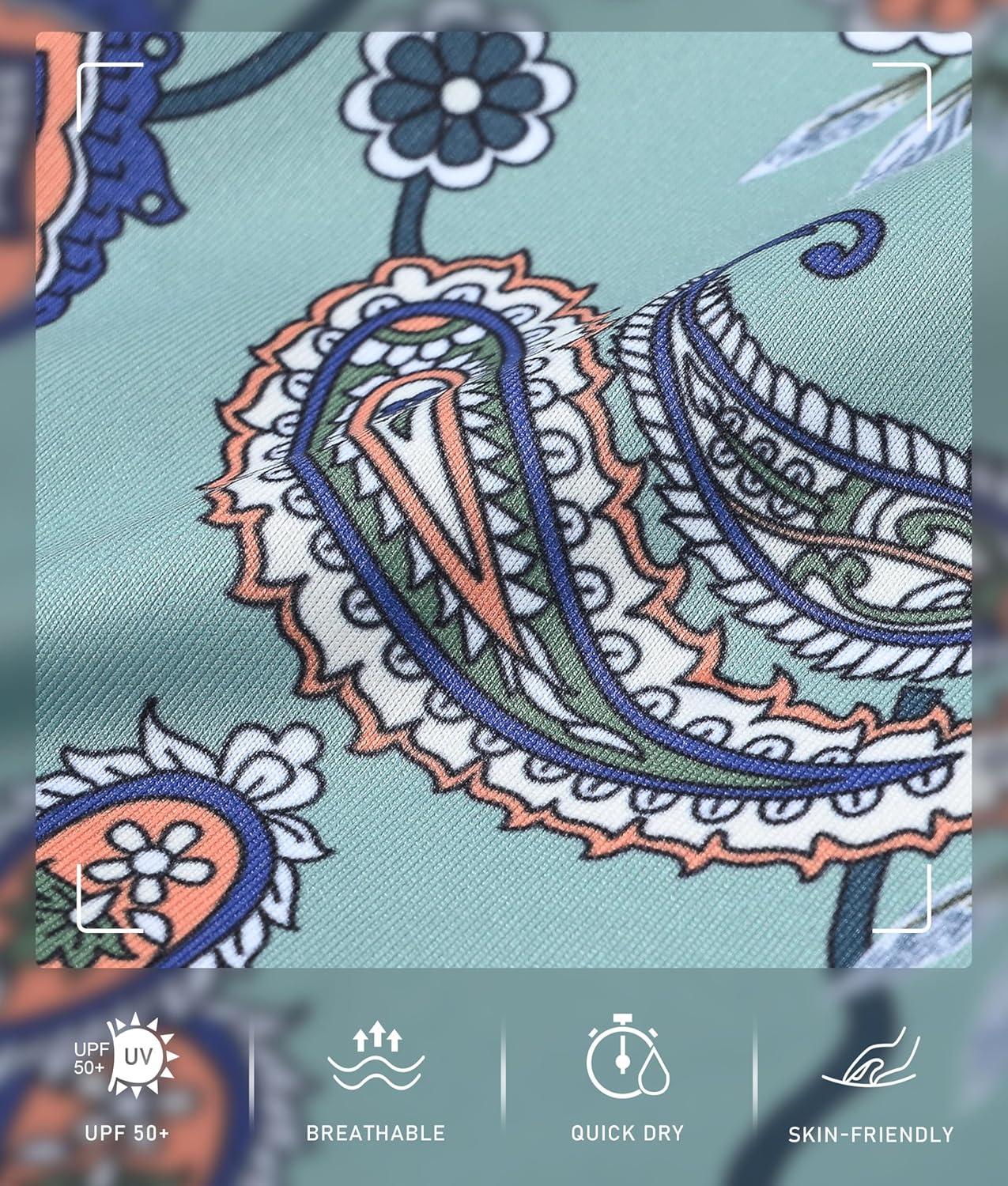 imageMoFiz Womens 20quot Knee Length Golf Skorts Athletic Skirts Summer Casual Active Workout Sports Tennis Skirt with 4 PocketsB04cashew Dark Cyan Purple