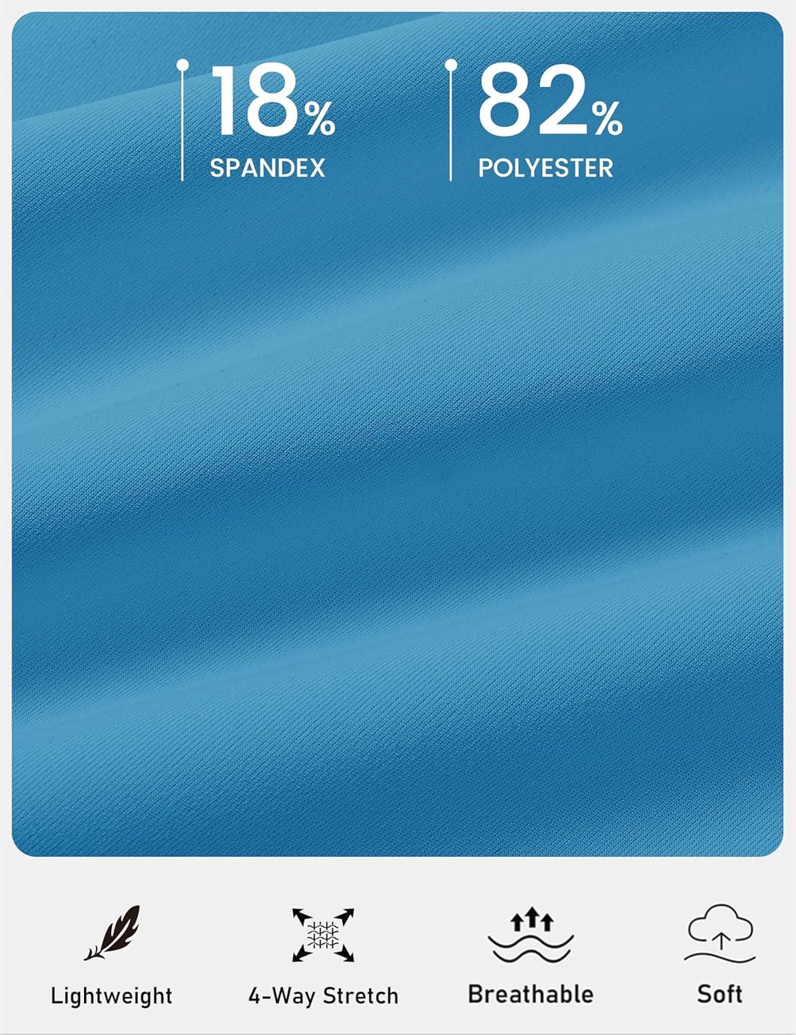 imageMoFiz Womens Black Sleeveless VNeck Mini Dress with Shorts  Casual Golf Tennis Dress  MediumAblue