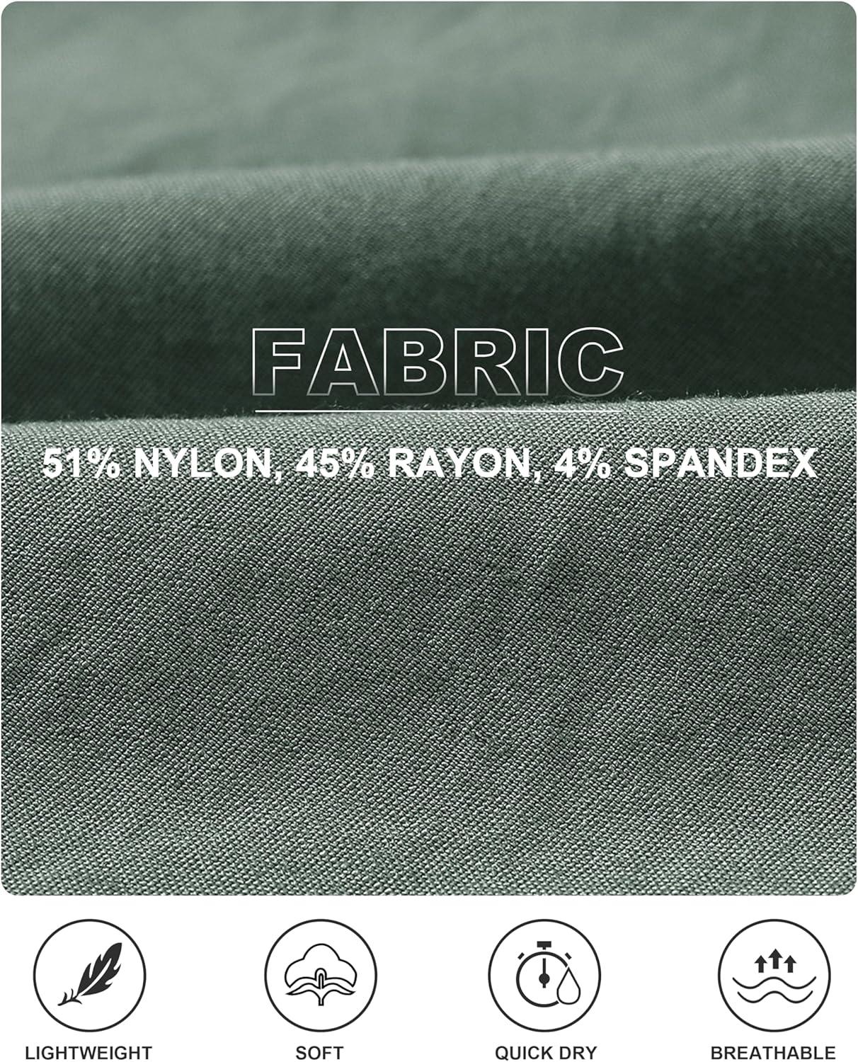 imageMoFiz Womens Hiking Shorts Athletic Outdoor Cargo Shorts for Women Quick Dry Running Summer Shorts with PocketsArmy Green