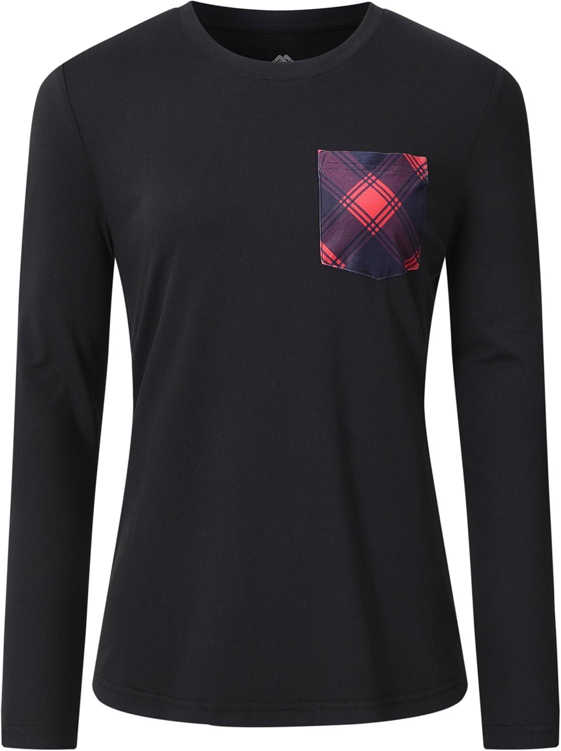 imageMoFiz Womens Plaid Pajama Set Long Sleeve Soft 2Piece Sleepwear with Pockets Cozy PJs ampamp Loungewear for Holiday Christmas58red Plaid