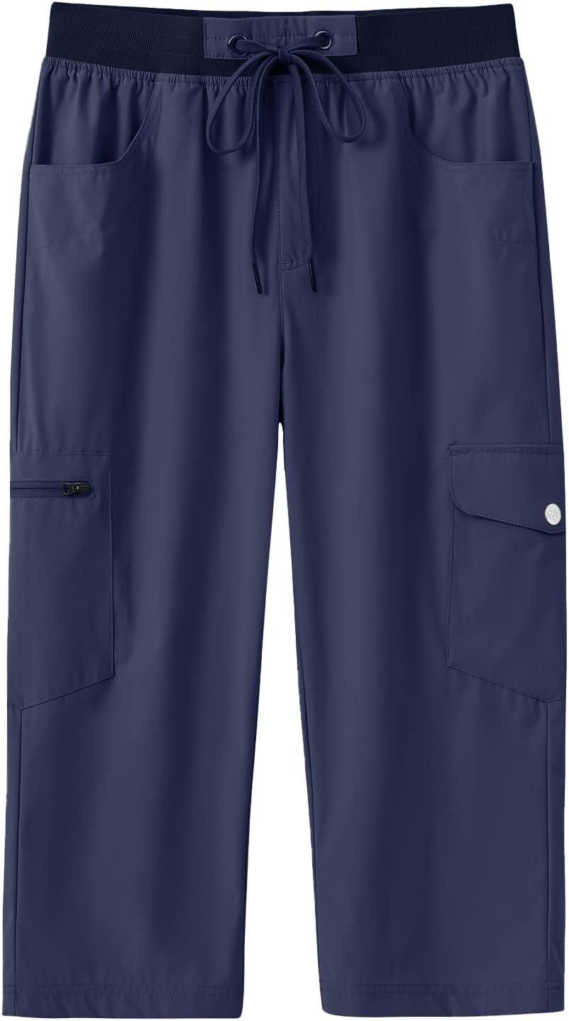 imageMoFiz womens CapriA04navy Blue