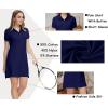 JINSHI Women T Shirt Dress Hiking/Tennis/Golf/Leisure Comfortable and Soft Athletic Dress for Women(Blue 01)