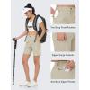 MoFiz Womens 7″ Hiking Cargo Shorts for Women Athletic Golf Shorts Summer Casual Travel Outdoor Quick Dry with Pockets