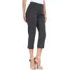 MoFiz Women’s Capri Pants Summer Pull-On Stretch Straight Leg Golf Yoga & Business Casual Dressy Cropped Pants with Pockets(Houndstooth)