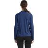 MoFiz Women’s Full Zip Hiking Shirt Lightweight UPF 50+ Sun Protection Running Jacket Long Sleeve Sports Outdoor Top Pocket(Blue)