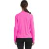 MoFiz Women’s Full Zip Hiking Shirt Lightweight UPF 50+ Sun Protection Running Jacket Long Sleeve Sports Outdoor Top Pocket(Rose Red)
