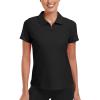 MoFiz Women’s Golf Polo Shirt Short Sleeve UPF 50+ Collared 1/4 Zip Tennis Tops Quick-Dry Lightweight Cooling Athletic Shirt(Black)