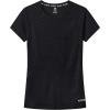 MoFiz Women’s Short Sleeve UPF 50+ Sun Protection Sports T-Shirt Quick Dry Running Workout Athletic Tee Top(Black)