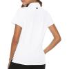 Women’s Golf Polo Shirts Short Sleeve Moisture Wicking Golf Apparel Lady Golf Tops