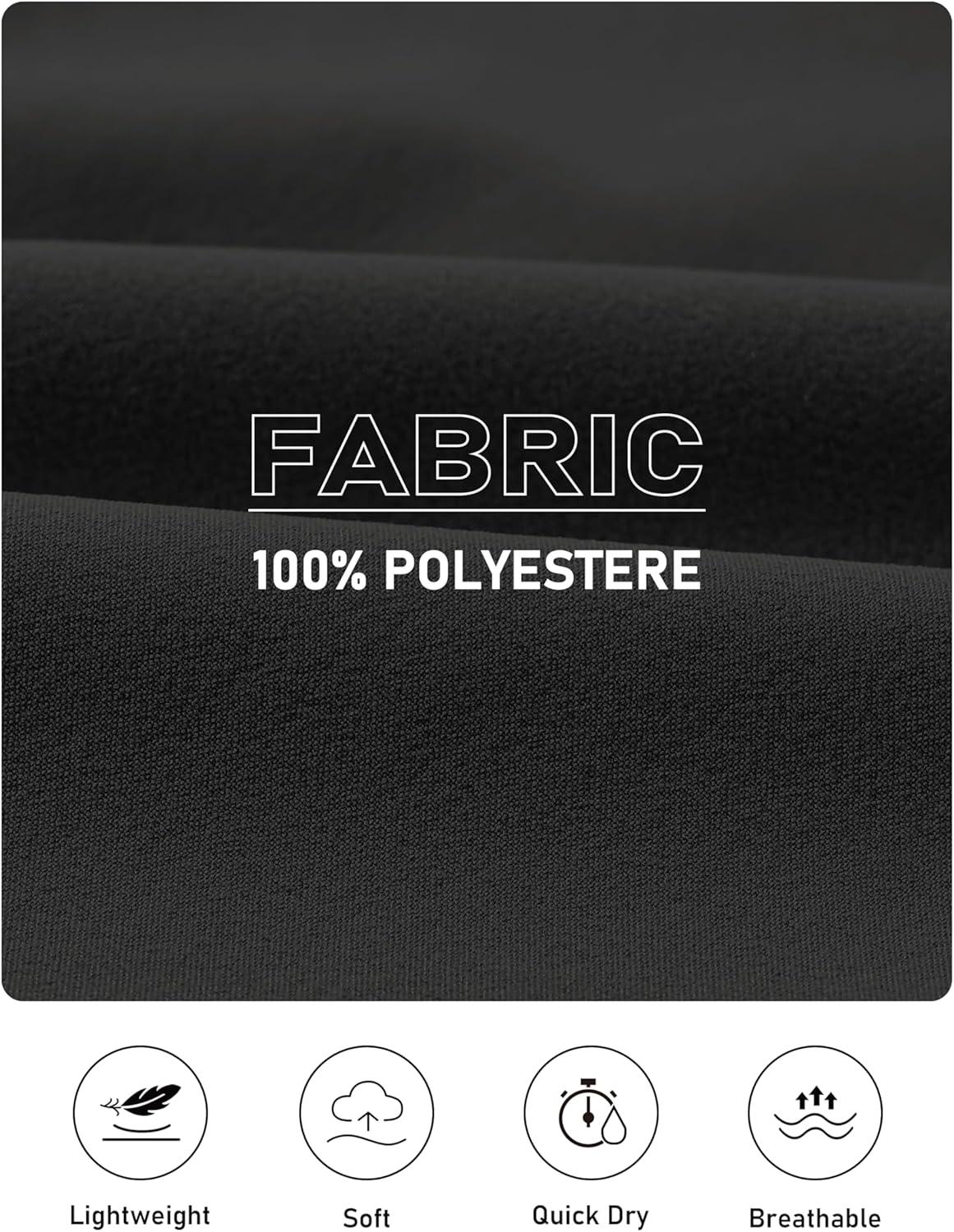 imageMoFiz Hiking Pants Women Capri Cargo Pants Summer Pants 34 Long Pants Lightweight Quick Dry with PocketDark Gray