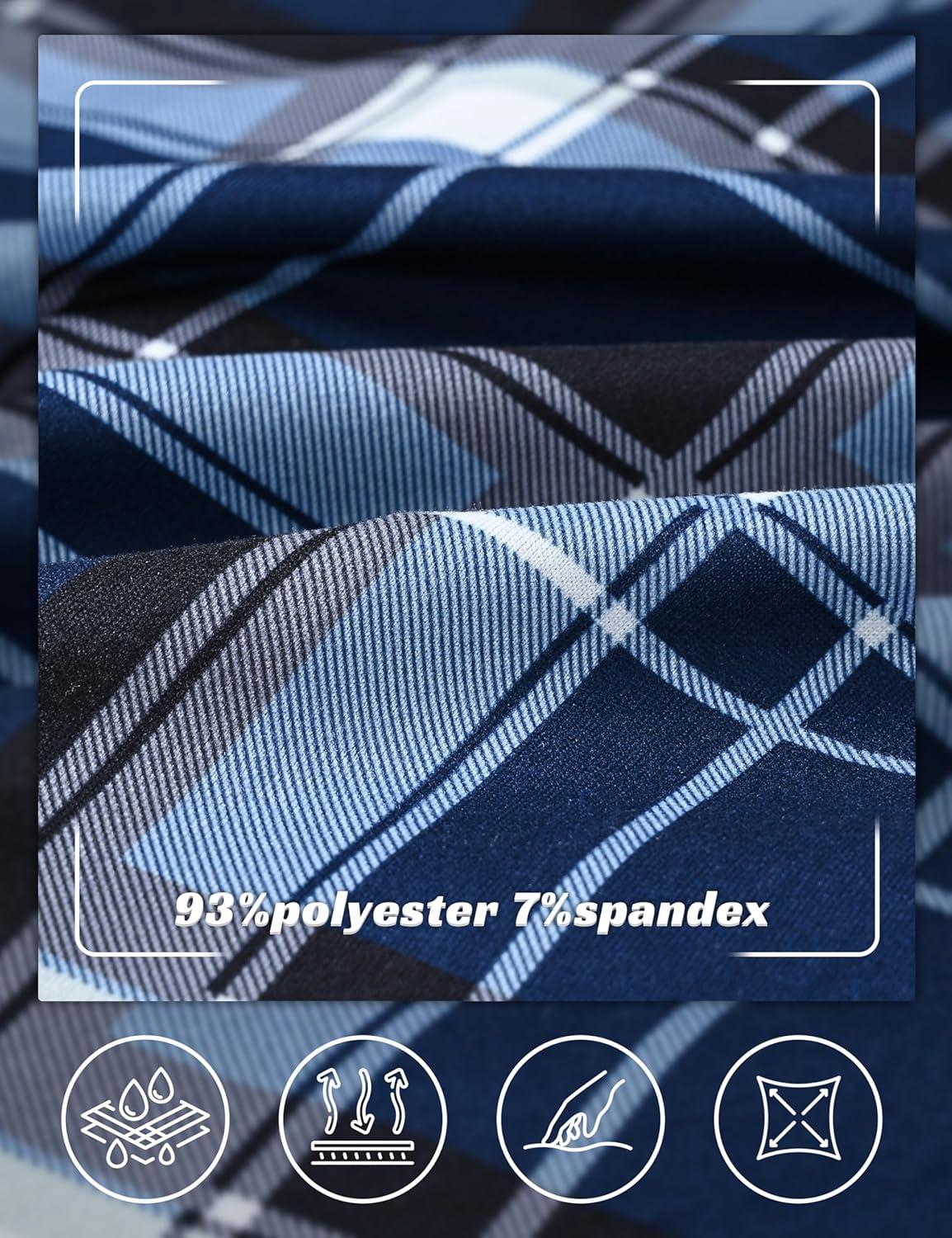 imageMoFiz Womens Pajama Set 2 Piece Long Sleeve Plaid Pjs V Neck Drawstring Elastic Waist Sleepwear Nightwear Lounge Set Comfy Plaid 59 L