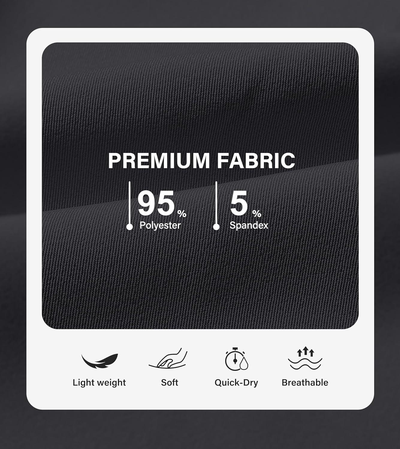 imageMoFiz Womens Shorts Dressy Casual Business Work Shorts Elastic Waist Straight Leg Pleated Summer Bermuda Shorts with PocketsGrey